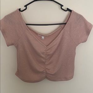 Active USA agaci L crop top